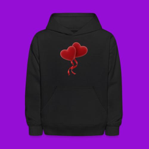 Two hearts together - Kids' Hoodie