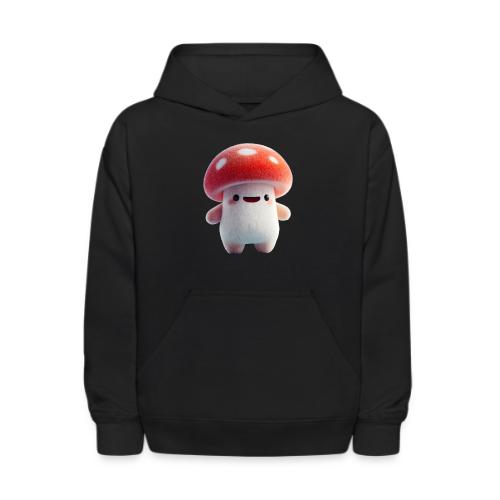 Mushroom: Red Forest Friend - Kids' Hoodie