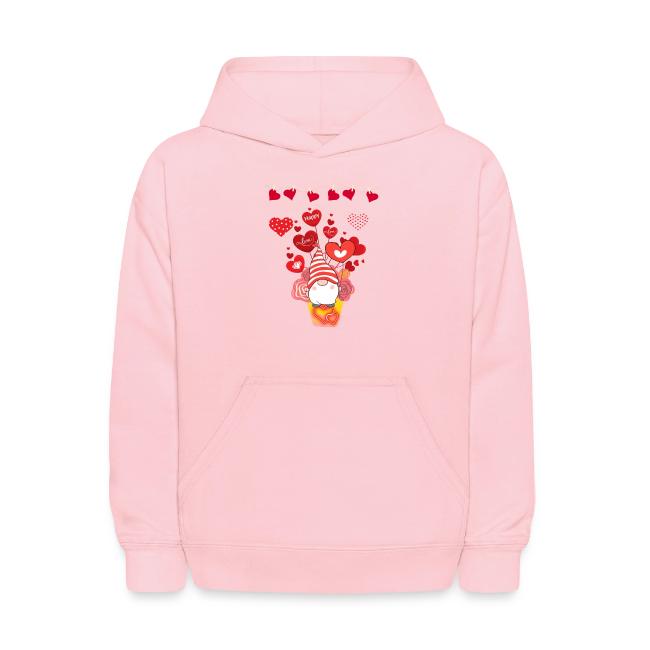 Design wrapped in love hearts, vibrating in love.