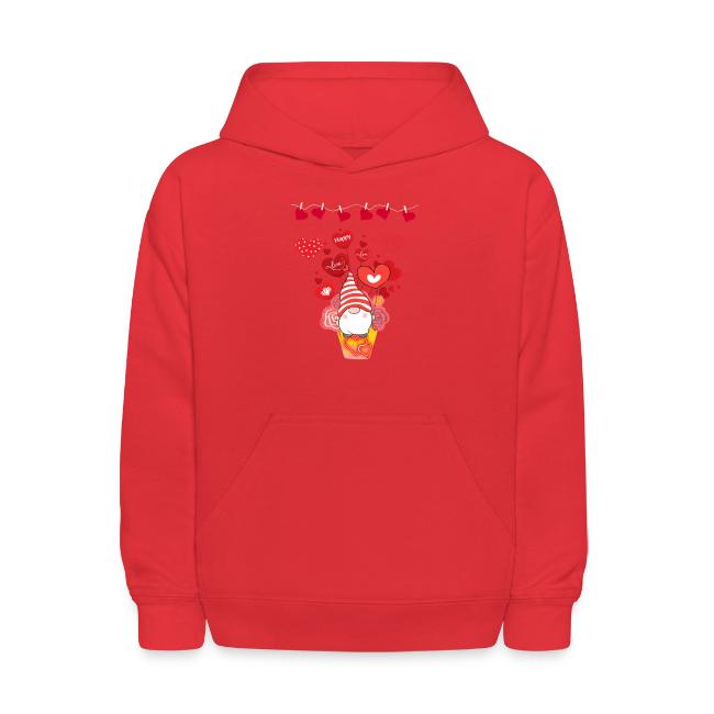 Design wrapped in love hearts, vibrating in love.