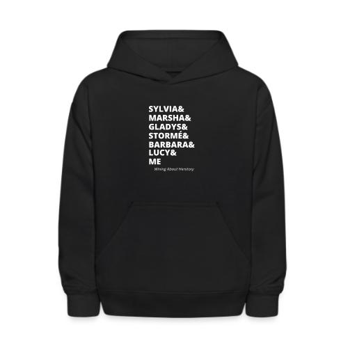 Queer Heroines & Me (White) - Kids' Hoodie