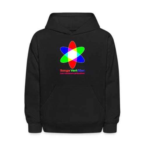 RGB Primary Colors - Kids' Hoodie