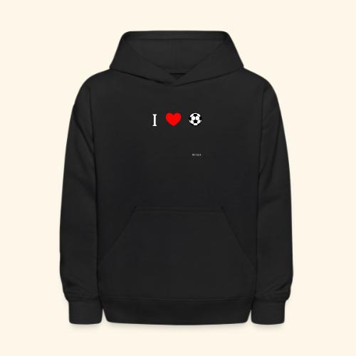 I heart soccer - Women - Kids' Hoodie