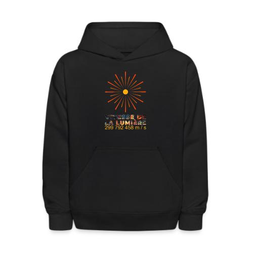Speed of light - Kids' Hoodie