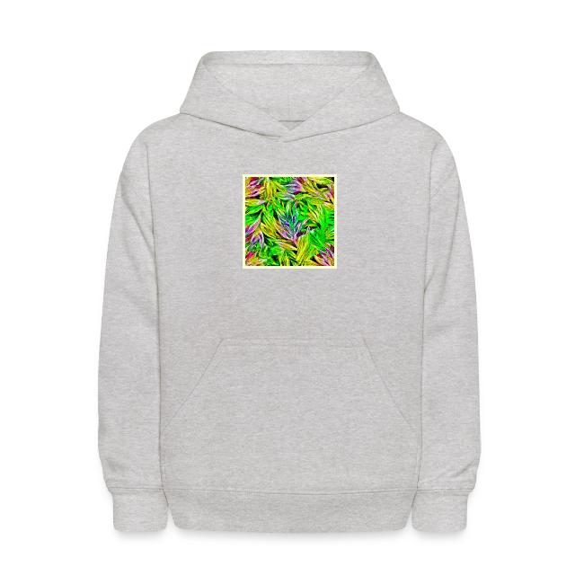 Vibrant Plant Strokes Design