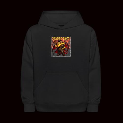 The Diablo Taco Spicy Demon Character - Kids' Hoodie