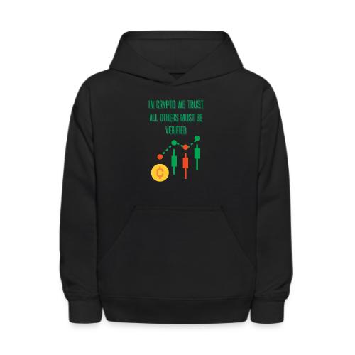 Sarcastic Bitcoin Investor T-shirt - Kids' Hoodie