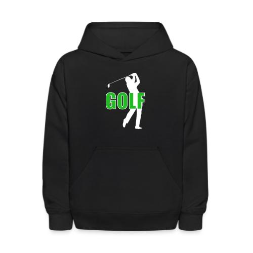 Golf: Classic Golf Motion - Kids' Hoodie