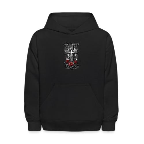Crimson Verdict Stone Cross Light Tee - Kids' Hoodie