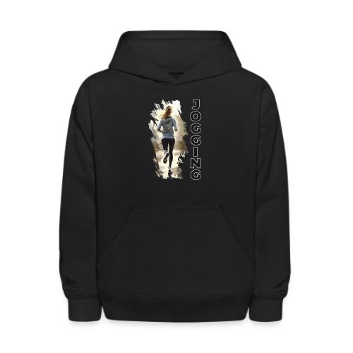 Jogging: Run into Motion - Kids' Hoodie