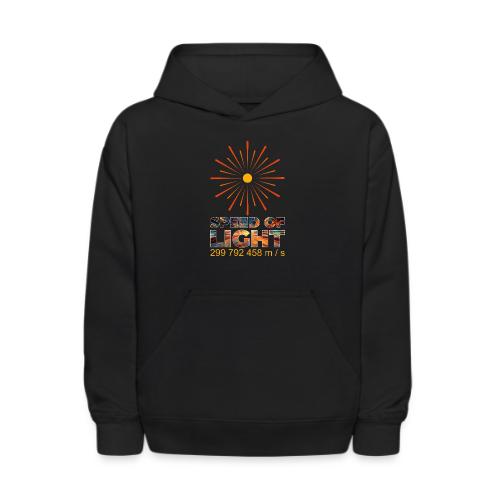 Speed of light - Kids' Hoodie