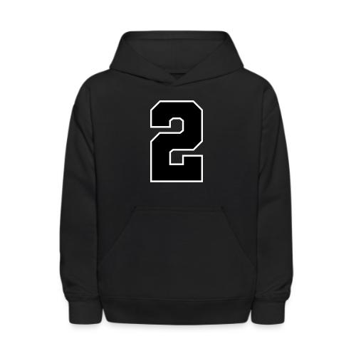 Varsity Number 2 Sports Design - Kids' Hoodie