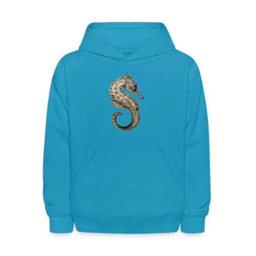 seahorse sea horse - Kids' Hoodie
