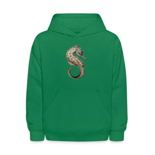 seahorse sea horse - Kids' Hoodie