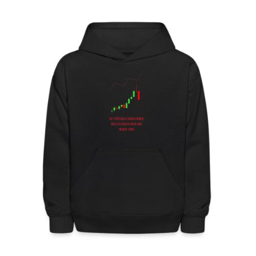 Technical Analysis Trading T-Shirt| Sarcastic - Kids' Hoodie