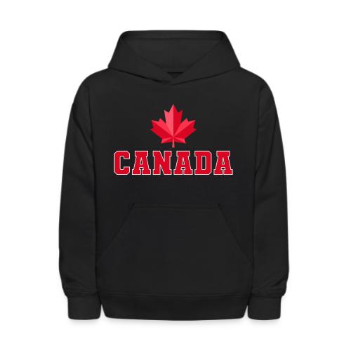 Canada with a maple leaf - Kids' Hoodie