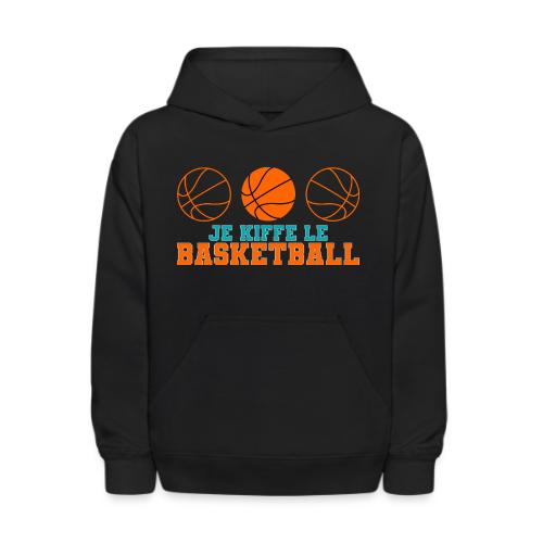 I love basketball - Kids' Hoodie