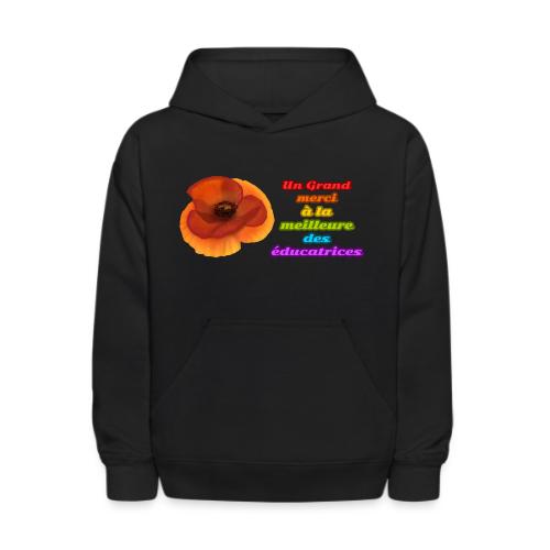 Thank you to the best educator - Kids' Hoodie