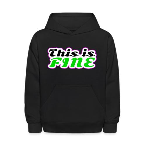 This Is Fine Balance - Kids' Hoodie