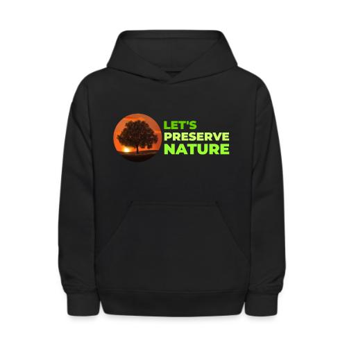 Nature protection - Kids' Hoodie