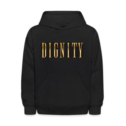 Golden Dignity - Kids' Hoodie