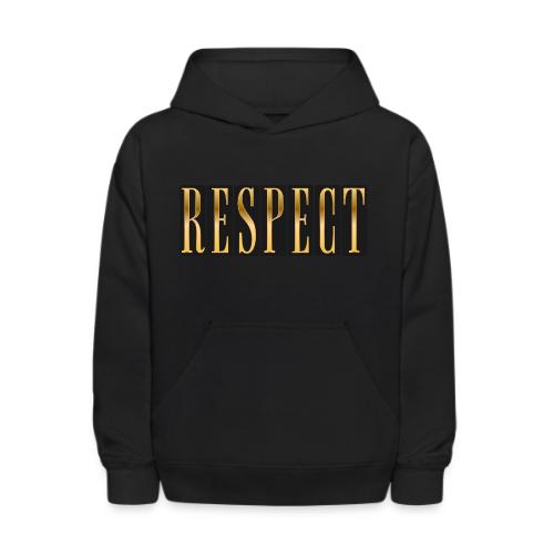 Golden Respect - Kids' Hoodie