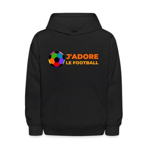 I love football - Kids' Hoodie