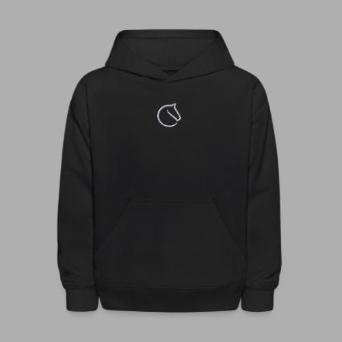 embroidered logo - Kids' Hoodie
