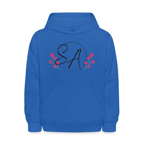 Pink Circle of Hearts Smith Adventures - Kids' Hoodie