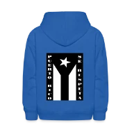 Puerto Rico Se Respeta Puerto Rico Black Flag - Kids' Hoodie