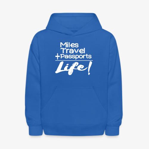 Travel Is Life - Kids' Hoodie