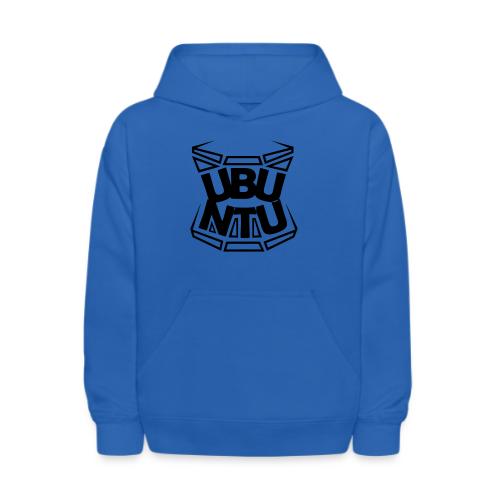 UBUNTU-LOGO-BLK-7 - Kids' Hoodie
