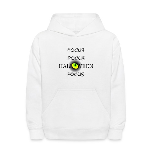 Hocus Pocus Halloween Focus Word Art - Kids' Hoodie