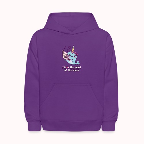 I Love The Sound Of The Ocean - Kids' Hoodie