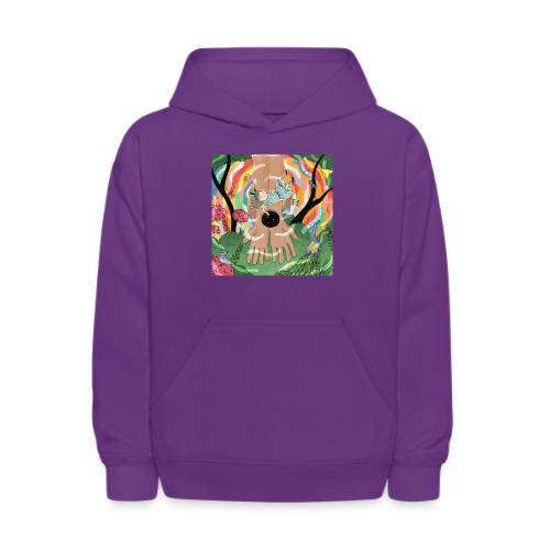 Falling into Jesus' Wonderland - Kids' Hoodie