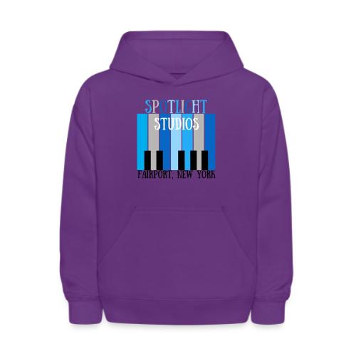 Spotlight Piano Keys - Kids' Hoodie