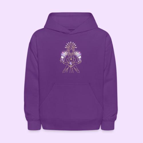 Ancient Butterfly Goddess - Fairytale Design - Kids' Hoodie