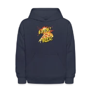 Boom Pizza Vintage Funny Boom Pizza Shirt 081319 - Kids' Hoodie