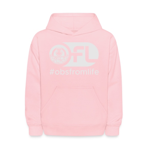 Observations from Life Logo with Hashtag - Kids' Hoodie
