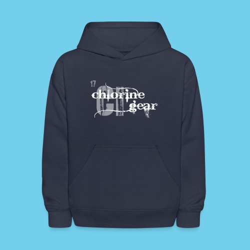 Chlorine Gear Textual with Periodic backdrop - Kids' Hoodie