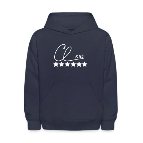 CL KID Logo (White) - Kids' Hoodie
