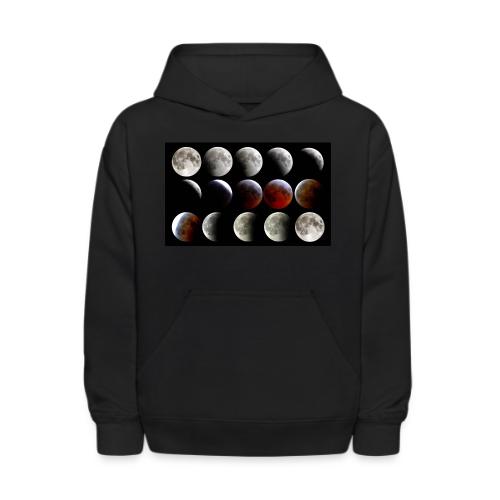 Lunar Eclipse Progression - Kids' Hoodie