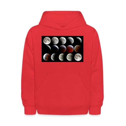 Lunar Eclipse Progression - Kids' Hoodie