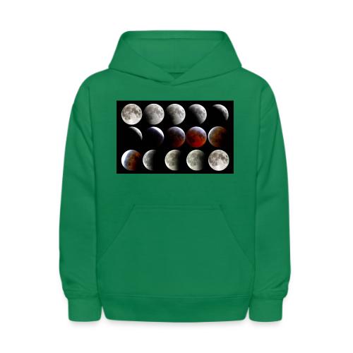 Lunar Eclipse Progression - Kids' Hoodie