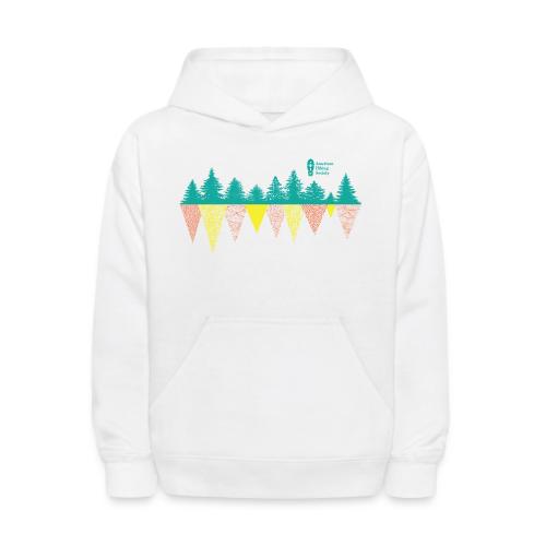 Treeline Geometry - Kids' Hoodie