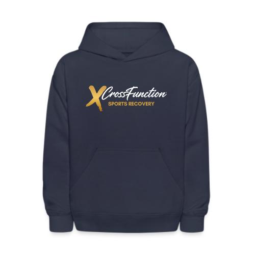 XF Sports Recovery Logo- White (Front Only) - Kids' Hoodie