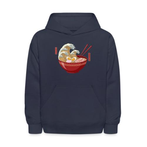 The Great Wave of Ramen - Kids' Hoodie