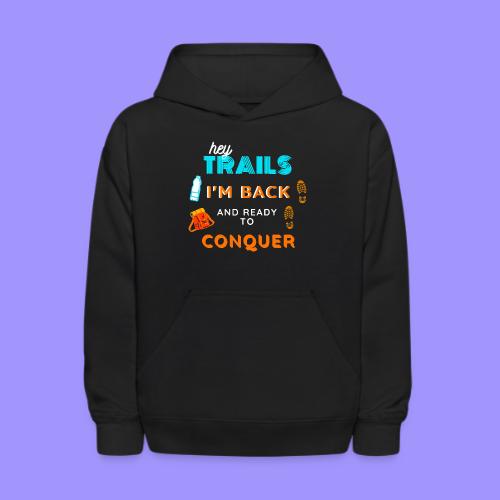 Conquer Trails - Hiking Shirt - Kids' Hoodie