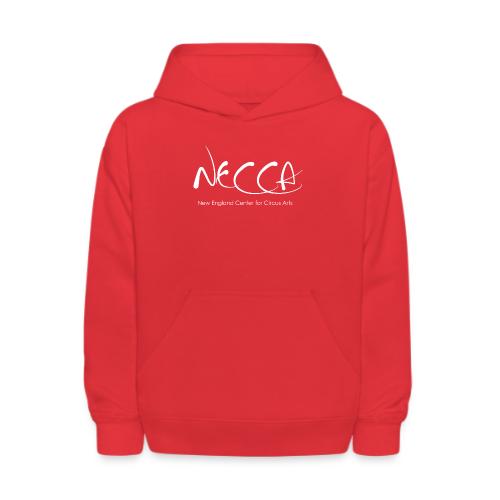 White NECCA Logo - Kids' Hoodie