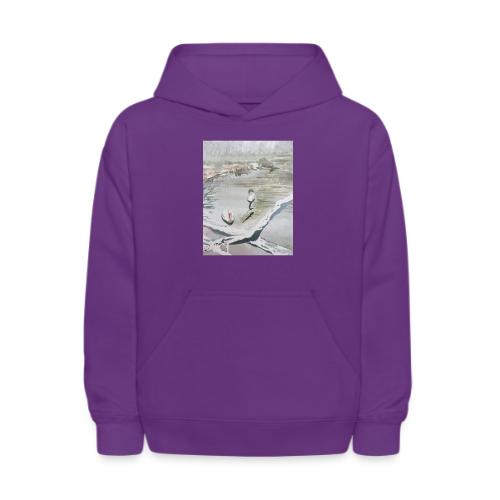 White swans - Kids' Hoodie